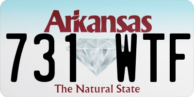 AR license plate 731WTF