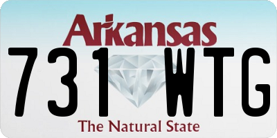 AR license plate 731WTG