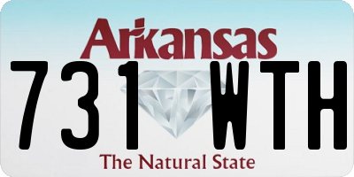 AR license plate 731WTH