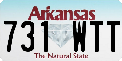 AR license plate 731WTT