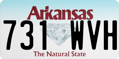 AR license plate 731WVH