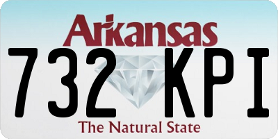 AR license plate 732KPI