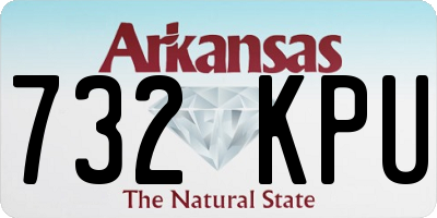 AR license plate 732KPU