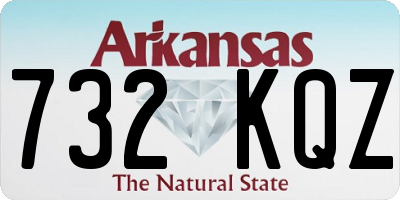 AR license plate 732KQZ