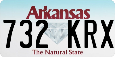 AR license plate 732KRX