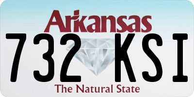 AR license plate 732KSI
