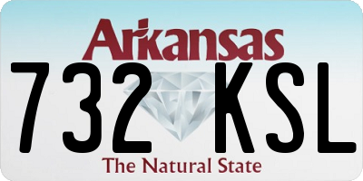 AR license plate 732KSL