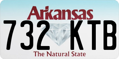 AR license plate 732KTB