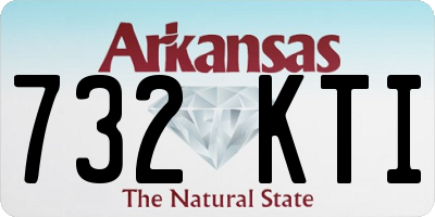 AR license plate 732KTI