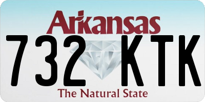 AR license plate 732KTK