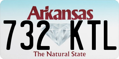 AR license plate 732KTL
