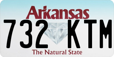 AR license plate 732KTM