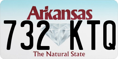 AR license plate 732KTQ