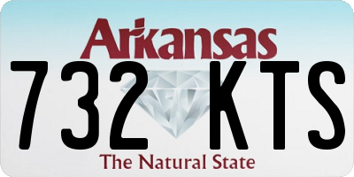 AR license plate 732KTS