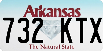 AR license plate 732KTX