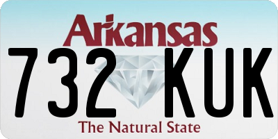 AR license plate 732KUK