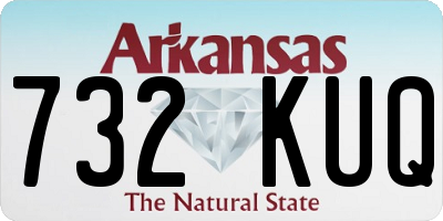 AR license plate 732KUQ