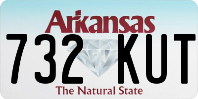 AR license plate 732KUT