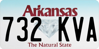 AR license plate 732KVA