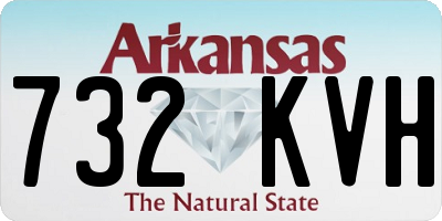 AR license plate 732KVH