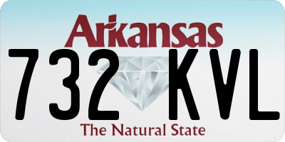 AR license plate 732KVL