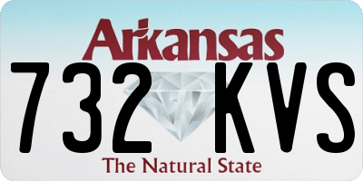 AR license plate 732KVS