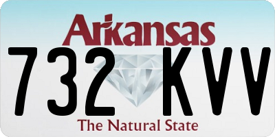 AR license plate 732KVV