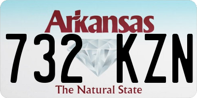 AR license plate 732KZN