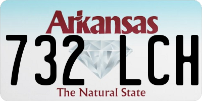 AR license plate 732LCH