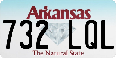 AR license plate 732LQL