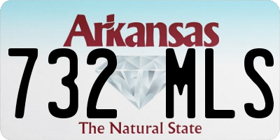 AR license plate 732MLS
