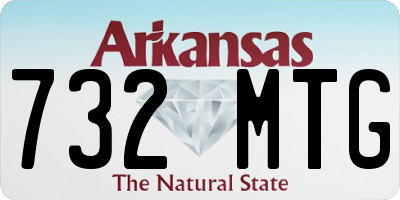 AR license plate 732MTG