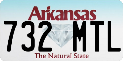 AR license plate 732MTL