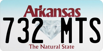 AR license plate 732MTS