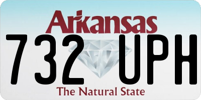 AR license plate 732UPH