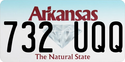 AR license plate 732UQQ