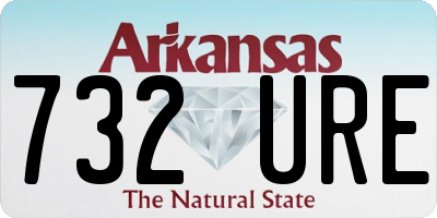 AR license plate 732URE