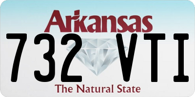 AR license plate 732VTI
