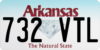 AR license plate 732VTL