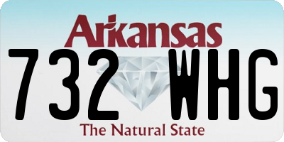 AR license plate 732WHG