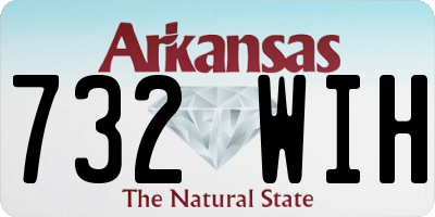AR license plate 732WIH