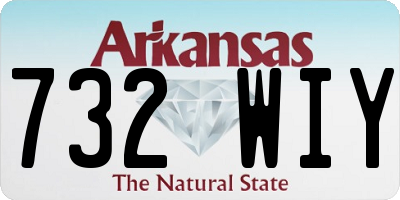AR license plate 732WIY