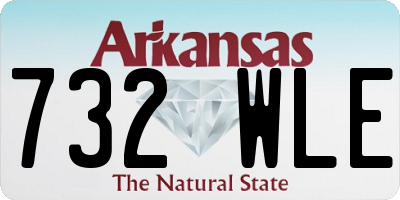 AR license plate 732WLE