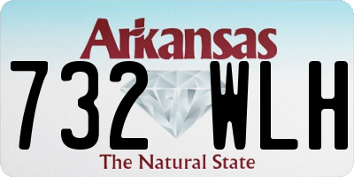 AR license plate 732WLH