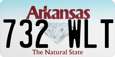 AR license plate 732WLT