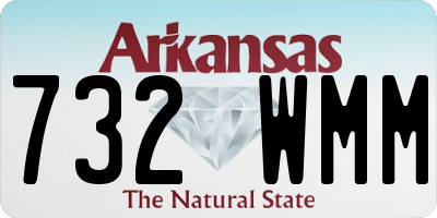 AR license plate 732WMM