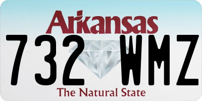 AR license plate 732WMZ