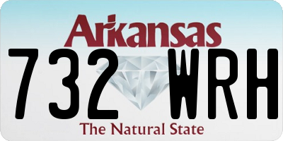 AR license plate 732WRH