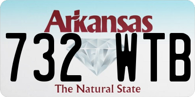 AR license plate 732WTB