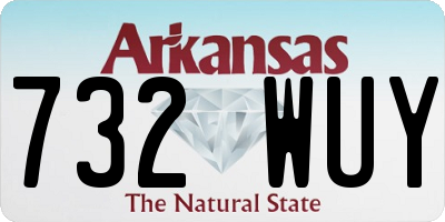 AR license plate 732WUY